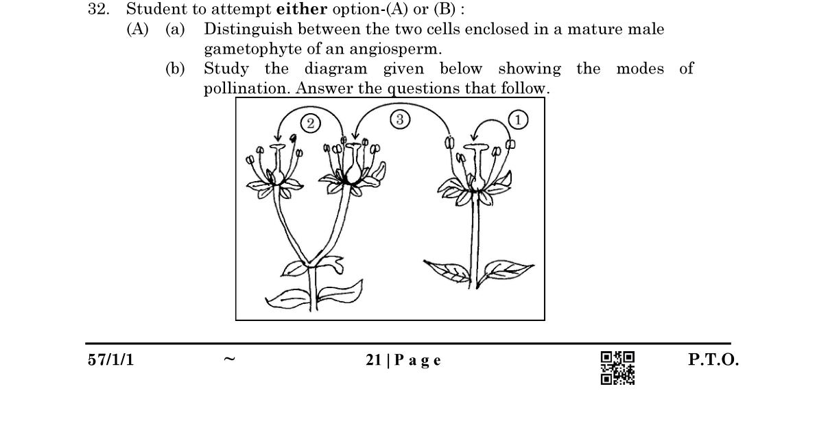diagram for Modes of pollination diagram + aquatic pollination